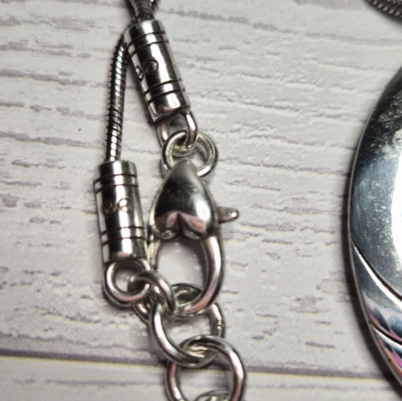 Brighton Mingle Swirl Silver Pendant Necklace - Picture 3 of 5